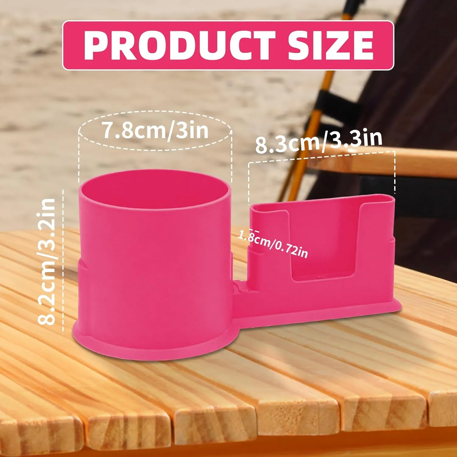 2 in 1Paddle Board Cup Holder,Stand up Paddleboard Cup Holder,Paddle Board Accessories for Storing Mobile Phones, Water Cups, Fishing Tools