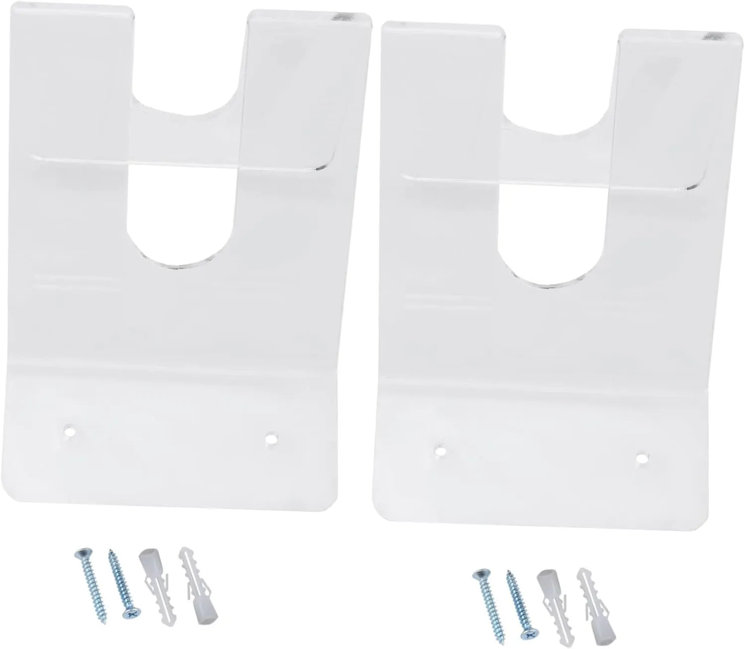 2pcs Paddle Wall Mount Boat Air Pump Carabiner Rack Garage Stand up Board Surfboard Paddle Board Sup Kayak Air Pump Converter Monitor Stands Surf Board Acrylic