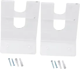 2pcs Paddle Wall Mount Boat Air Pump Carabiner Rack Garage Stand up Board Surfboard Paddle Board Sup Kayak Air Pump Converter Monitor Stands Surf Board Acrylic
