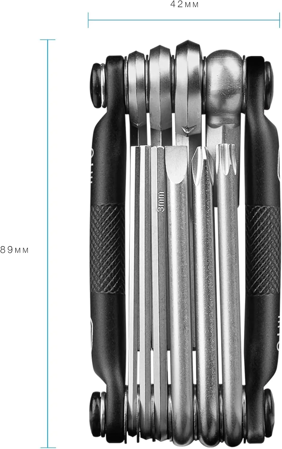 Crankbrothers M10,M-Series Bike Tool, Matte Black, One Size