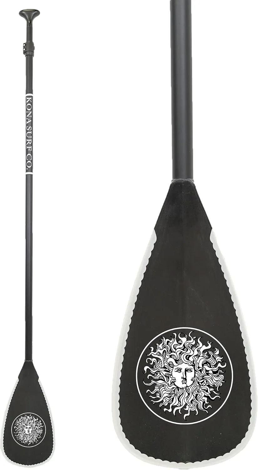 Fiberglass and Plastic 2-Piece Adjustable SUP Paddle