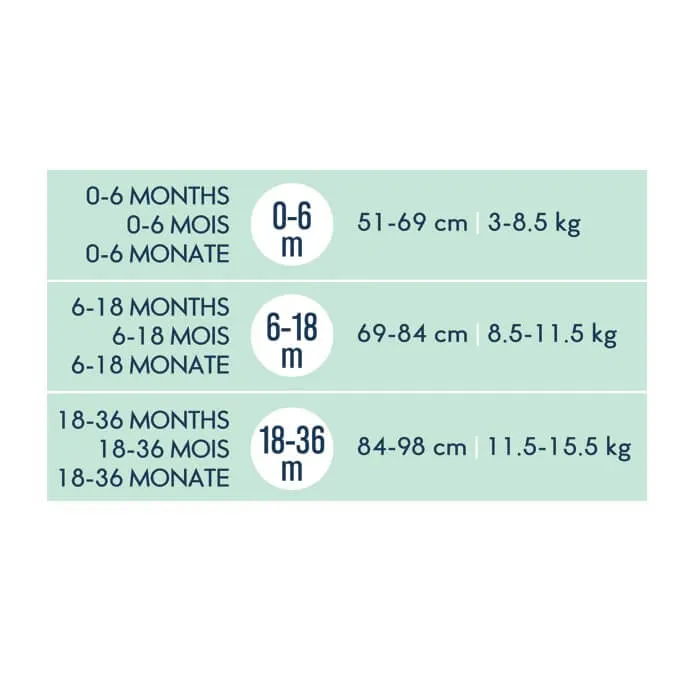 Halo Sleepsack Sleeping Bag - 0.5 Tog (Midnight Moons)