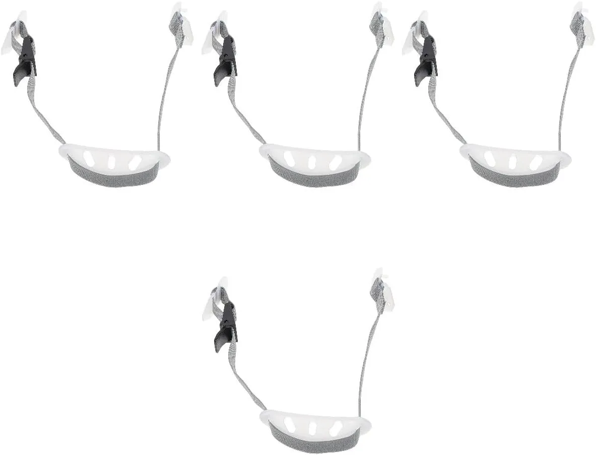 iplusmile 4pcs Helmet Chin Strap Adjustable Hard Hat Chin Strap for Safety Construction Flexible Comfortable Design for Workers