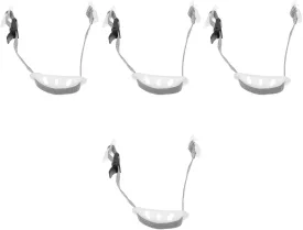iplusmile 4pcs Helmet Chin Strap Adjustable Hard Hat Chin Strap for Safety Construction Flexible Comfortable Design for Workers
