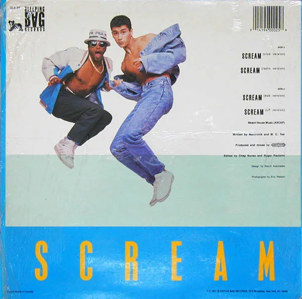 Mantronix - Scream (12", Single) (VG )