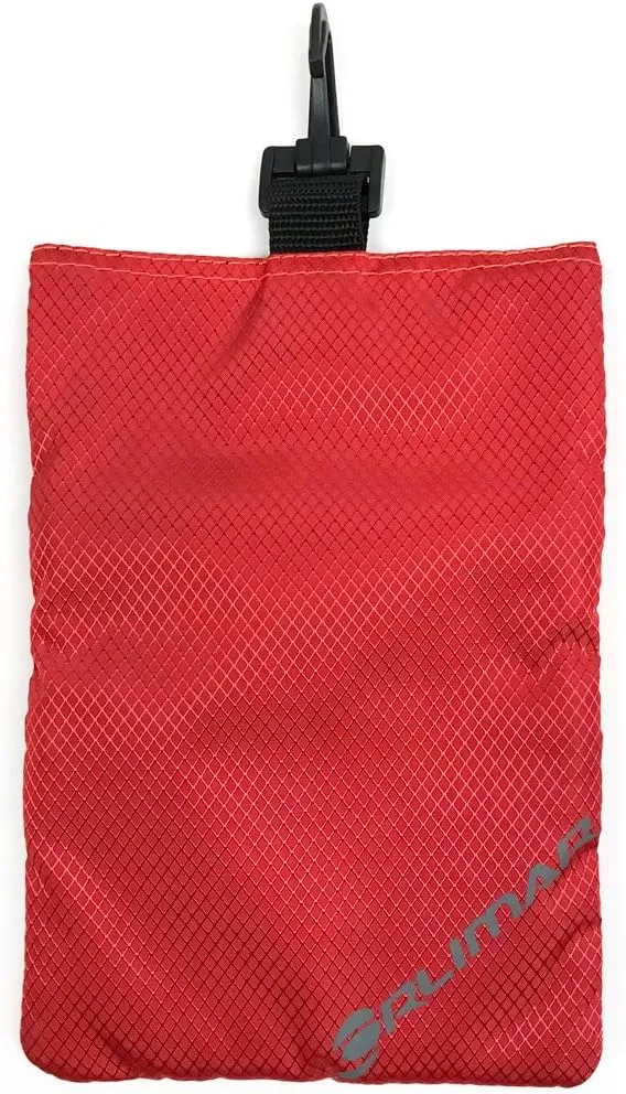 Orlimar Detachable Golf Accessory Pouch, 3 Zippered Pockets for Valuables and Golf Accessories, Clips to Your Golf Bag for Extra Storage and Easy Access.