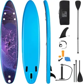 Stand Up Paddle Board- 10'/10.5'/11'30"6" SPORFIT Inflatable Paddleboard with Premium SUP Accessories & Backpack, Non-Slip Deck, Waterproof Bag, Leash, Paddle and Hand Pump for Youth & Adult