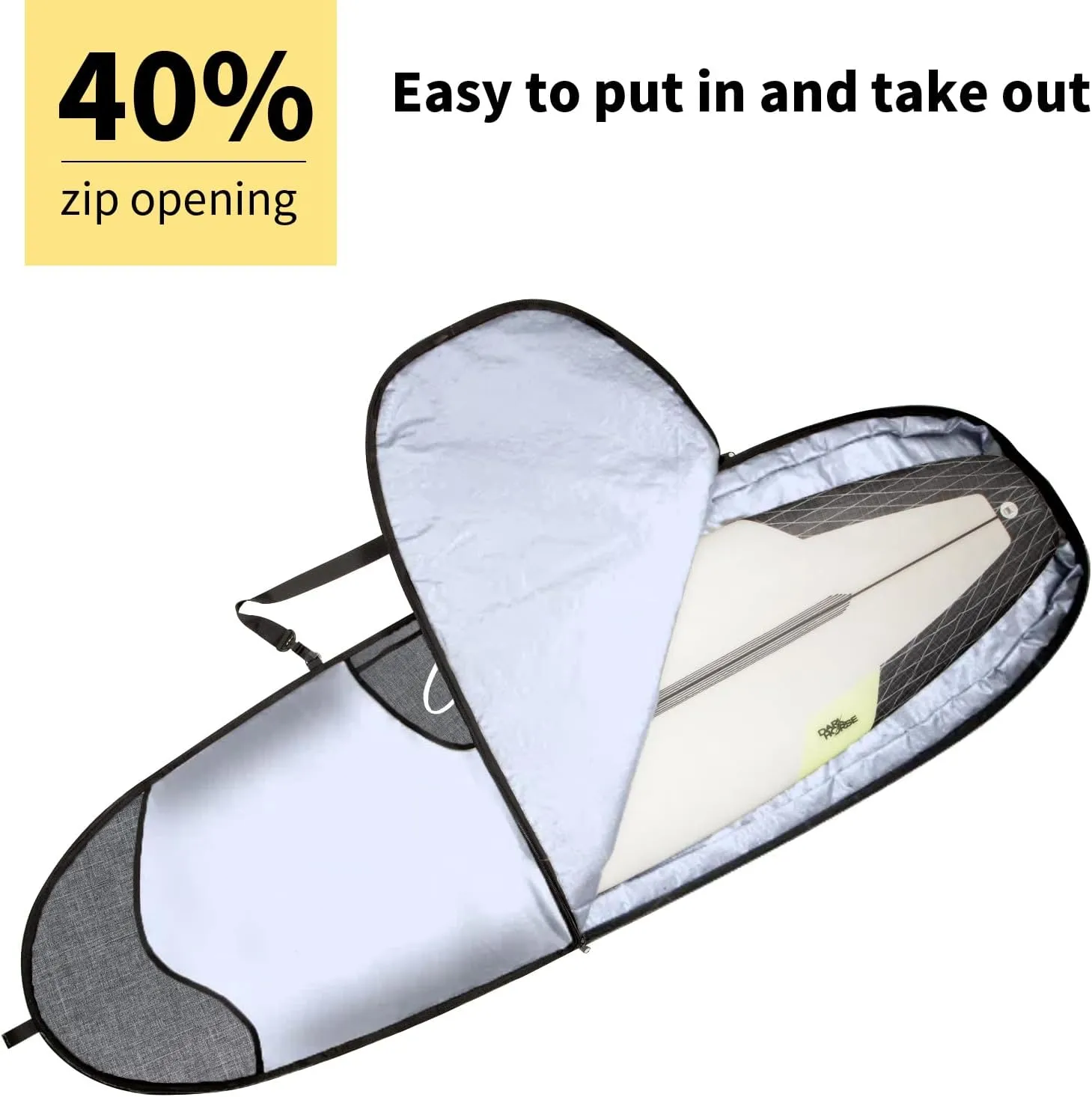 Surfboard Carrying Bags for Outdoor surfboard storage bag longboard bag,6'0, 6'6, 7'0, 8'0,