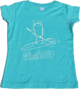 ZippyRooz Toddler & Kids Stand Up Paddle Board Tee Shirt What SUP for Youth Girls