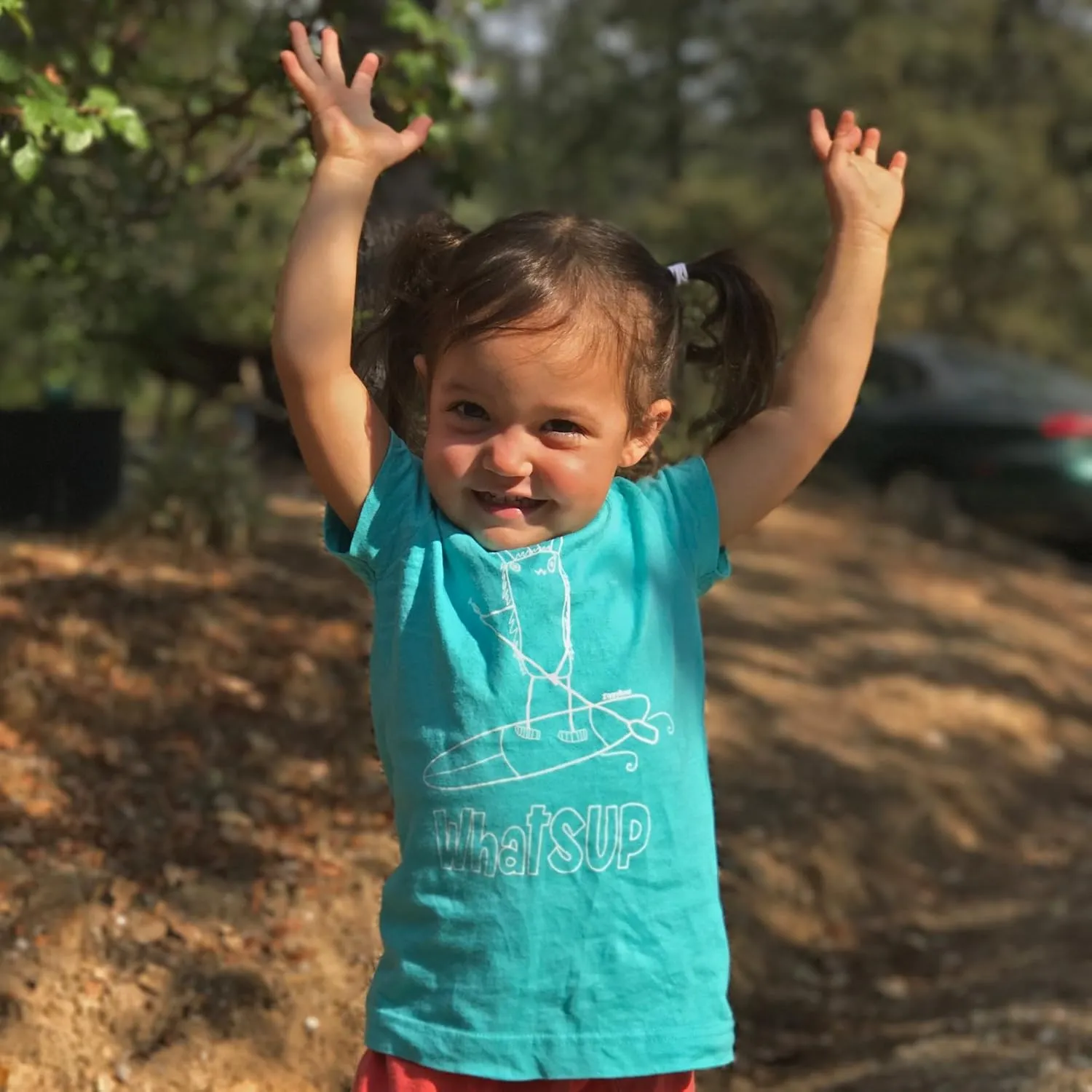 ZippyRooz Toddler & Kids Stand Up Paddle Board Tee Shirt What SUP for Youth Girls